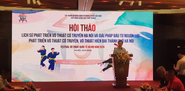 Võ thuật cổ truyền Hà Nội trong bối cảnh đời sống đương đại- Ảnh 1.