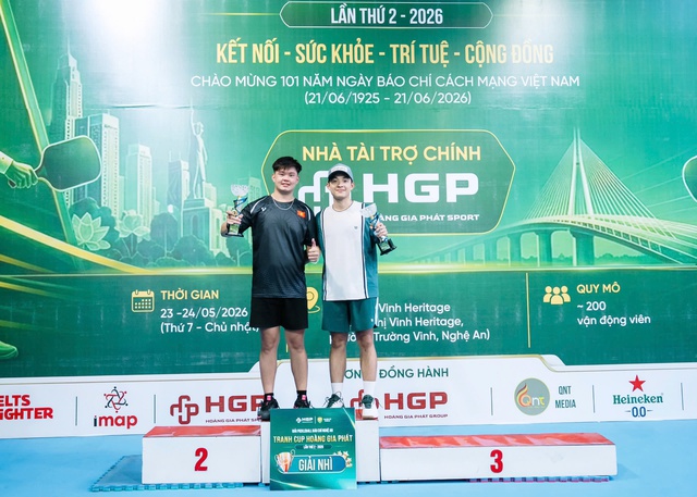 Sôi nổi Giải Pickleball Báo chí Nghệ An lần thứ II năm 2026- Ảnh 6. Sôi nổi Giải Pickleball Báo chí Nghệ An lần thứ II năm 2026- Ảnh 6.