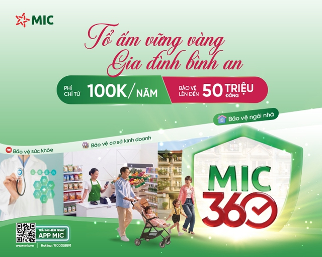 MIC 360: Đột phá giải pháp bảo hiểm "quốc dân", bảo vệ toàn diện hộ kinh doanh và gia đình Việt- Ảnh 1.