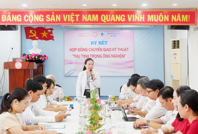 Bệnh viện Phụ sản TP Cần Thơ chuyển giao kỹ thuật Thụ tinh trong ống nghiệm cho Bệnh viện Sản - Nhi An Giang- Ảnh 1.