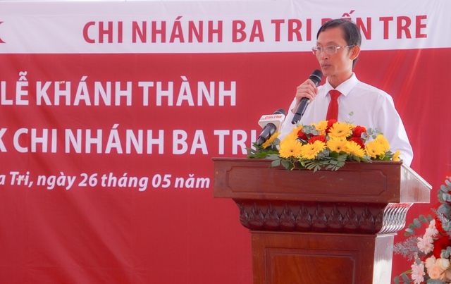 Khánh thành Trụ sở Agribank Chi nhánh Ba Tri Bến Tre- Ảnh 3.