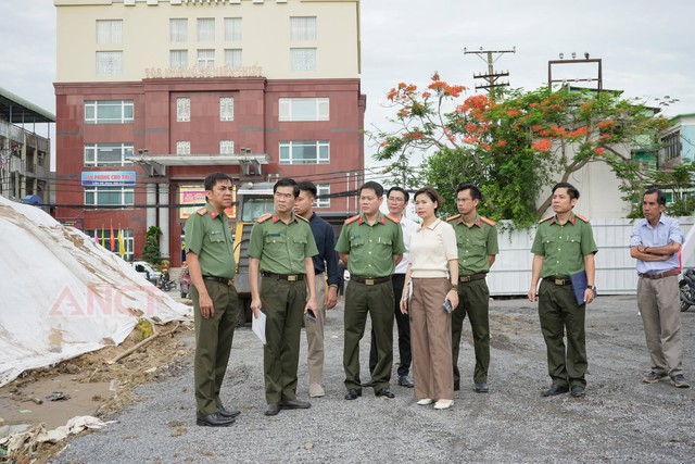 Công an TP Cần Thơ kiểm tra công tác chuẩn bị lễ khởi công Nhà ở lực lượng vũ trang CAND- Ảnh 1.