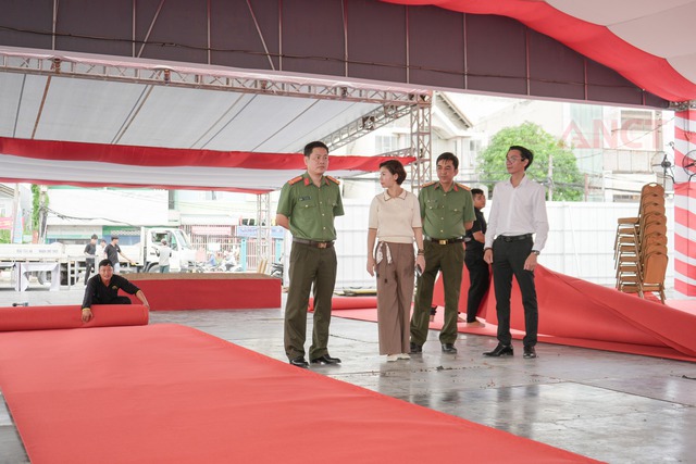 Công an TP Cần Thơ kiểm tra công tác chuẩn bị lễ khởi công Nhà ở lực lượng vũ trang CAND- Ảnh 2.
