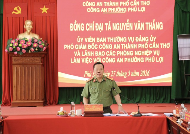Công an phường Phú Lợi: Triển khai hiệu quả các chương trình, kế hoạch đề ra- Ảnh 5.