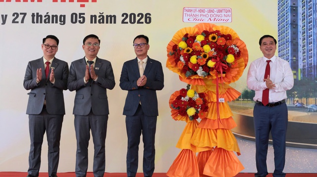Đồng Nai: Khởi công dự án nhà ở phức hợp cao tầng tại phường Tam Hiệp- Ảnh 1.
