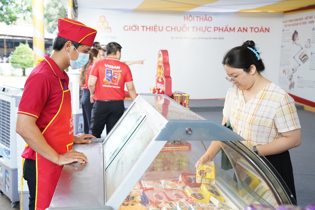 TP. HCM: VISSAN hội thảo “Giới thiệu chuỗi thực phẩm an toàn” đến các trường học- Ảnh 3.