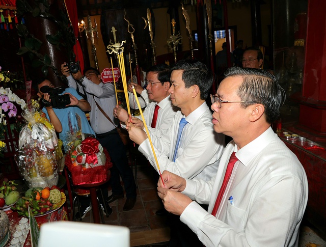 TP Cần Thơ: Khai mạc Lễ hội Kỳ Yên Thượng Điền Đình Bình Thủy- Ảnh 3. TP Cần Thơ: Khai mạc Lễ hội Kỳ Yên Thượng Điền Đình Bình Thủy- Ảnh 3.