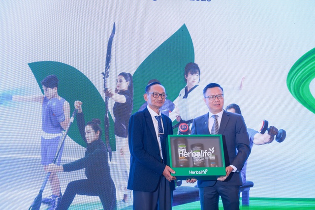 Herbalife Việt Nam tài trợ sản phẩm dinh dưỡng
cho các vận động viên xuất sắc Việt Nam năm 2026- Ảnh 1. Herbalife Việt Nam tài trợ sản phẩm dinh dưỡng
cho các vận động viên xuất sắc Việt Nam năm 2026- Ảnh 1.