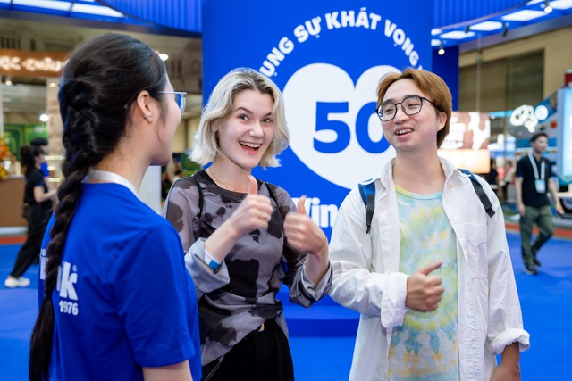 Trải nghiệm đa giác quan giúp gian hàng Vinamilk trở thành tâm điểm triển lãm sữa 2026 - Ảnh 1.