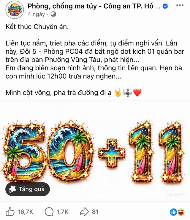 Công an TP. HCM đổi mới truyền thông: Đưa fanpage phòng chống ma túy đến gần người dân- Ảnh 1. Công an TP. HCM đổi mới truyền thông: Đưa fanpage phòng chống ma túy đến gần người dân- Ảnh 1.