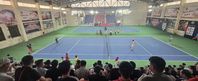 Bế mạc Giải Tennis Báo chí Nghệ An lần thứ VIII: Bản giao hưởng của tinh thần thể thao và nhiệt huyết người làm báo- Ảnh 2.