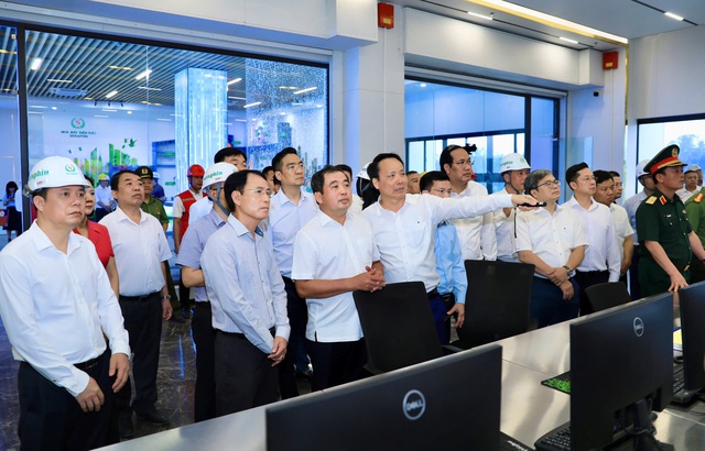 Bí thư Thành ủy Hà Nội kiểm tra tiến độ một số dự án trên địa bàn thành phố- Ảnh 2.