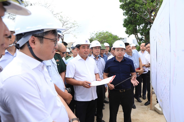 Bí thư Thành ủy Hà Nội kiểm tra tiến độ một số dự án trên địa bàn thành phố- Ảnh 3.