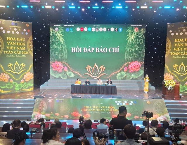 Họp báo giới thiệu cuộc thi “Hoa hậu Văn hóa Việt Nam Toàn cầu 2026”- Ảnh 4.