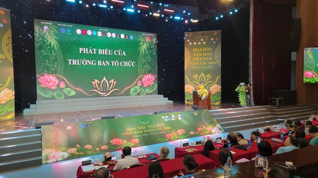 Họp báo giới thiệu cuộc thi “Hoa hậu Văn hóa Việt Nam Toàn cầu 2026”- Ảnh 2.
