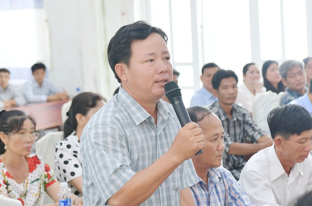 Đoàn ĐBQH tỉnh An Giang, đơn vị số 7 tiếp xúc cử tri xã Vĩnh Bình- Ảnh 5.