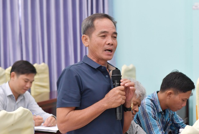 Đoàn ĐBQH tỉnh An Giang, đơn vị số 7 tiếp xúc cử tri xã Vĩnh Thuận sau Kỳ họp thứ nhất, Quốc hội khóa XVI- Ảnh 4.