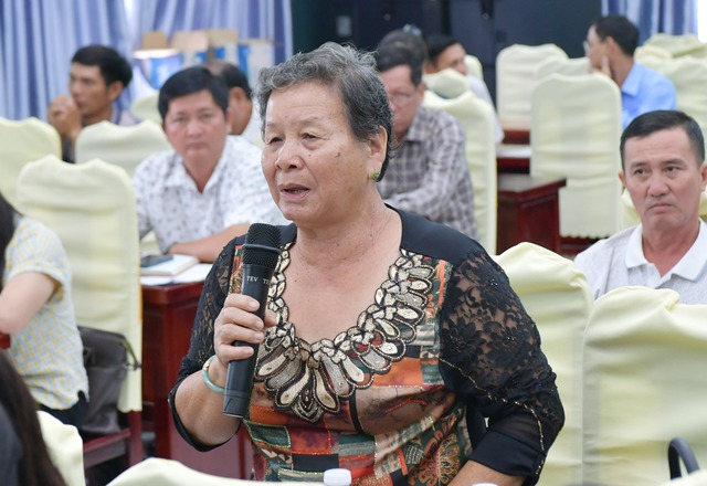 Đoàn ĐBQH tỉnh An Giang, đơn vị số 7 tiếp xúc cử tri xã Vĩnh Thuận sau Kỳ họp thứ nhất, Quốc hội khóa XVI- Ảnh 5.