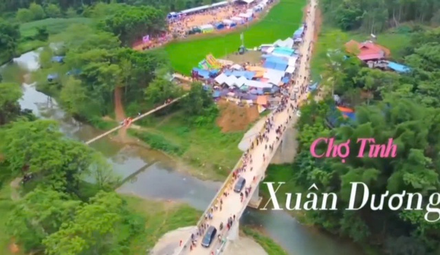 Thái Nguyên: Độc đáo Lễ hội Chợ tình Xuân Dương- Ảnh 1.