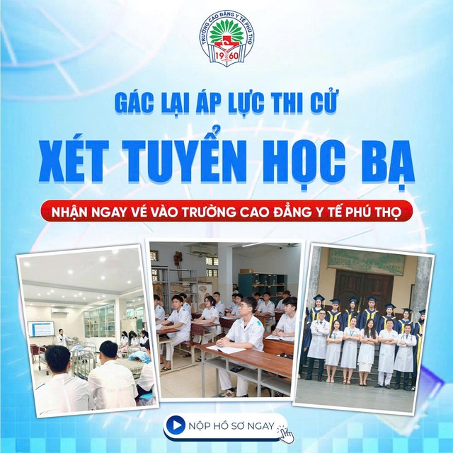 Trường Cao đẳng Y tế Phú Thọ mở cổng tuyển sinh năm 2026 với nhiều chính sách ưu đãi hấp dẫn- Ảnh 2.