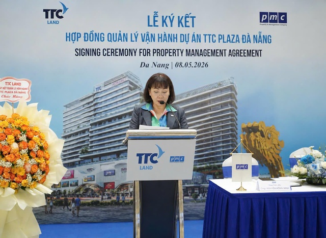 TTC Land và PMC ký kết vận hành TTC Plaza Đà Nẵng trước thềm khai trương - Ảnh 1.