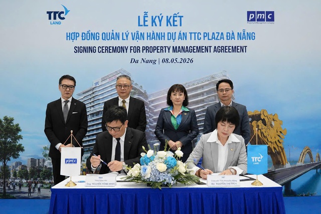 TTC Land và PMC ký kết vận hành TTC Plaza Đà Nẵng trước thềm khai trương - Ảnh 2.