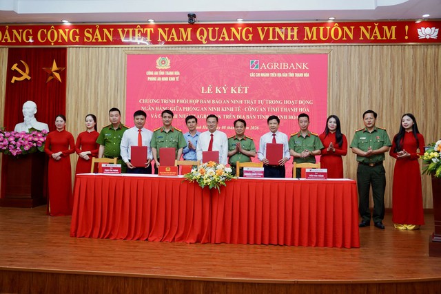 Công an Thanh Hóa và Agribank phối hợp bảo đảm an ninh hoạt động ngân hàng- Ảnh 4.