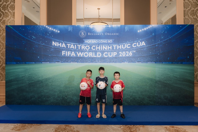 Bellamy's Organic là Nhà tài trợ chính thức của FIFA WORLD CUP 2026™- Ảnh 1.