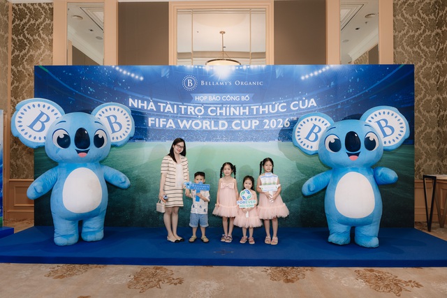 Bellamy's Organic là Nhà tài trợ chính thức của FIFA WORLD CUP 2026™- Ảnh 3.