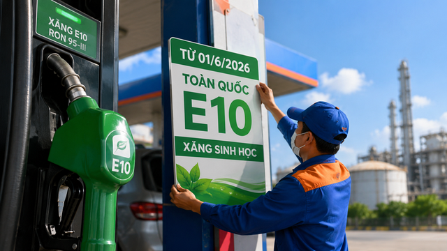 Tiêu thụ xăng E10 ổn định sau những ngày đầu triển khai- Ảnh 1. Tiêu thụ xăng E10 ổn định sau những ngày đầu triển khai- Ảnh 1.