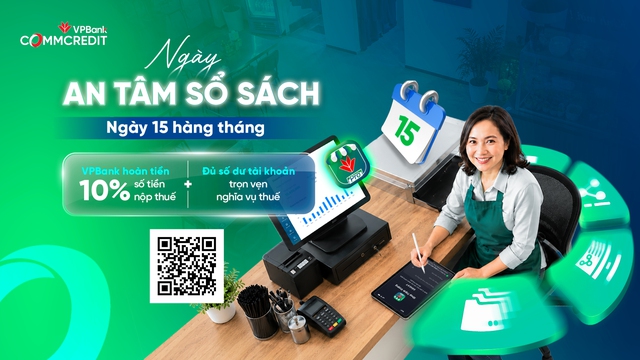 VPBank chính thức triển khai “Ngày An Tâm Sổ Sách”, đồng hành cùng hộ kinh doanh chuẩn hóa hoạt động thuế- Ảnh 1.
