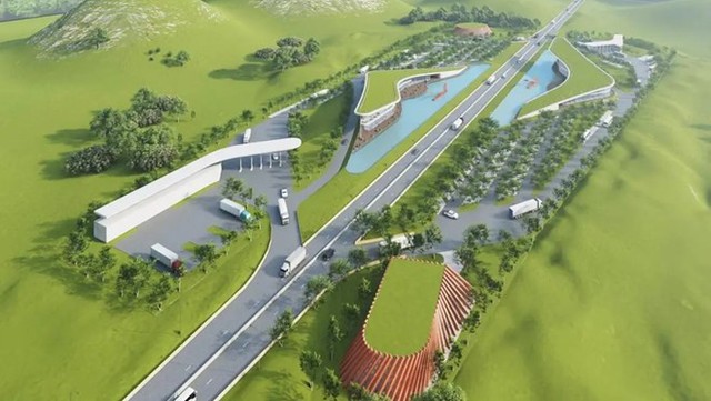 Quảng Ninh: Cao tốc Vân Đồn - Móng Cái sắp có thêm trạm dừng nghỉ quy mô lớn- Ảnh 1.
