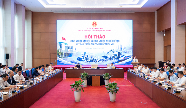 Phát triển công nghiệp vật liệu và cơ khí, chế tạo là nhiệm vụ chiến lược quốc gia- Ảnh 1.