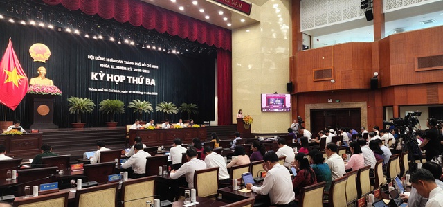 Kỳ họp thứ ba HĐND TP.HCM: Tập trung tháo gỡ điểm nghẽn, tạo động lực tăng trưởng- Ảnh 1.