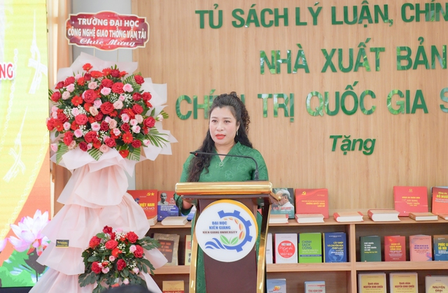 NXB Chính trị quốc gia Sự thật ký kết Quy chế phối hợp với Trường Đại học Kiên Giang- Ảnh 13.