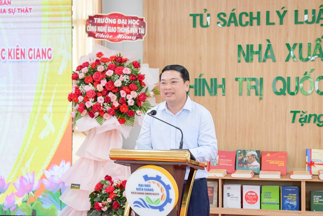 NXB Chính trị quốc gia Sự thật ký kết Quy chế phối hợp với Trường Đại học Kiên Giang- Ảnh 12.