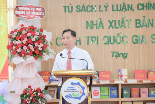 NXB Chính trị quốc gia Sự thật ký kết Quy chế phối hợp với Trường Đại học Kiên Giang- Ảnh 14.