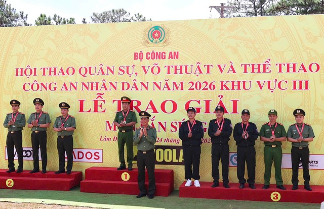 Công an TP Cần Thơ đạt nhiều thành tích xuất sắc tại Hội thao Quân sự, võ thuật và thể thao CAND năm 2026- Ảnh 2. Công an TP Cần Thơ đạt nhiều thành tích xuất sắc tại Hội thao Quân sự, võ thuật và thể thao CAND năm 2026- Ảnh 2.