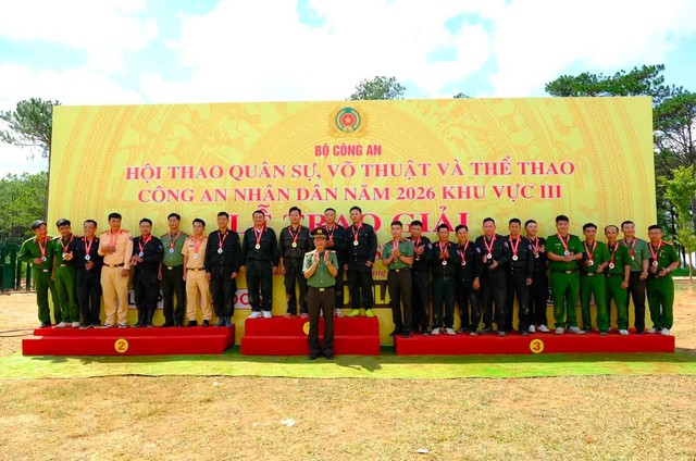Công an TP Cần Thơ đạt nhiều thành tích xuất sắc tại Hội thao Quân sự, võ thuật và thể thao CAND năm 2026- Ảnh 5. Công an TP Cần Thơ đạt nhiều thành tích xuất sắc tại Hội thao Quân sự, võ thuật và thể thao CAND năm 2026- Ảnh 5.