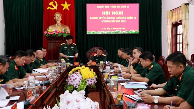 Công ty Cà phê 15 (Quân khu 5): Phát triển kinh tế gắn với củng cố tiềm lực quốc phòng- Ảnh 2.
