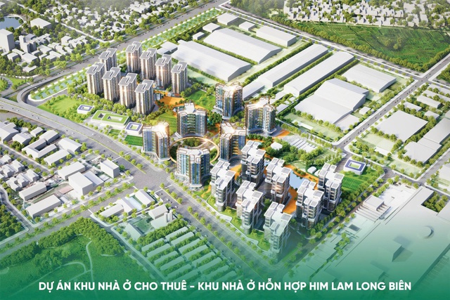 Hà Nội sẽ có Khu nhà ở cho thuê 2000 căn tại Him Lam Long Biên - Ảnh 1.