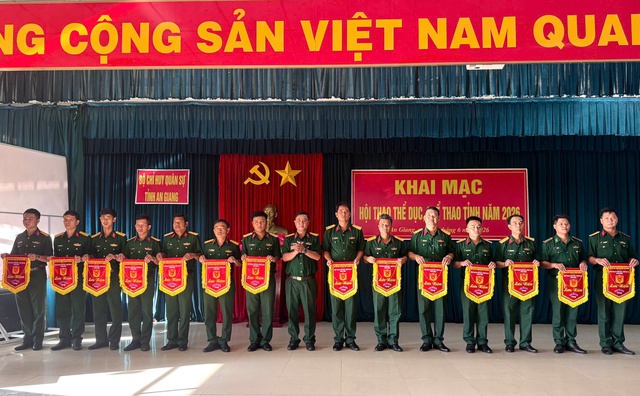 Bộ CHQS tỉnh An Giang khai mạc Hội thao TDTT năm 2026- Ảnh 2.