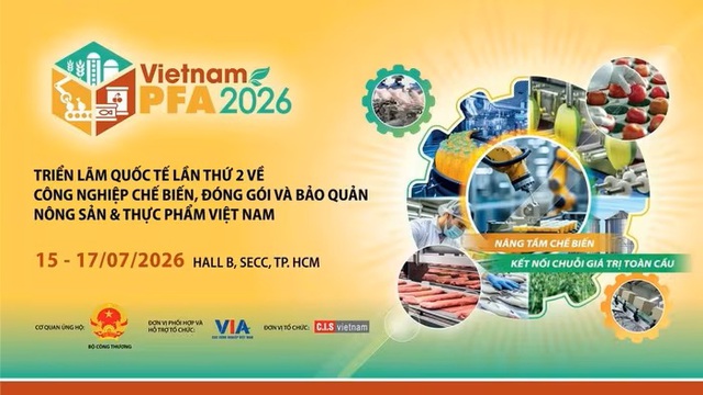 Triển lãm Vietnam PFA 2026: Kết nối doanh nghiệp trong nước và quốc tế trong lĩnh vực nông sản, thực phẩm- Ảnh 1.