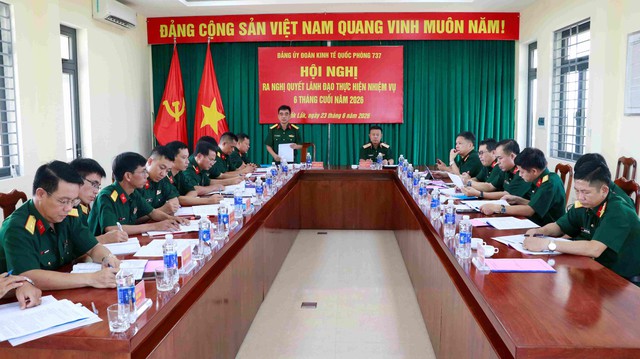 Đoàn Kinh tế - Quốc phòng 737 (Quân khu 5): Xây dựng thế trận lòng dân vững chắc- Ảnh 2.