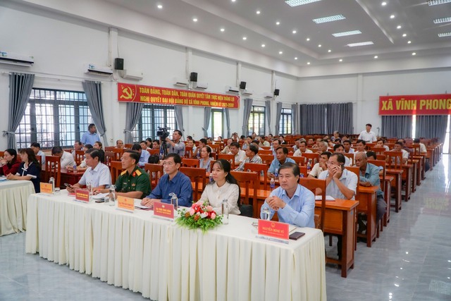 Đại biểu HĐND tỉnh An Giang tiếp xúc cử tri xã Vĩnh Phong trước Kỳ họp thường lệ giữa năm 2026 - Ảnh 2.