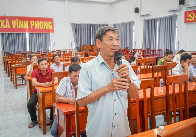 Đại biểu HĐND tỉnh An Giang tiếp xúc cử tri xã Vĩnh Phong trước Kỳ họp thường lệ giữa năm 2026 - Ảnh 4.