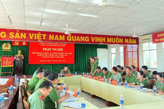 Công an phường Ngã Năm đạt nhiều kết quả nổi bật trong 6 tháng đầu năm 2026- Ảnh 1.