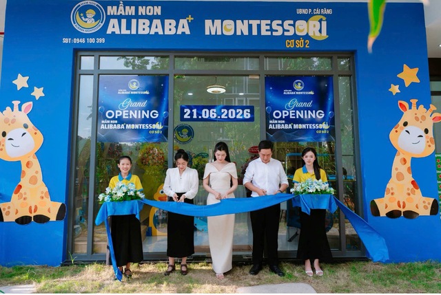 Hệ thống mầm non Alibaba Montessori: Mô hình giáo dục song ngữ toàn diện, chất lượng cao- Ảnh 1.