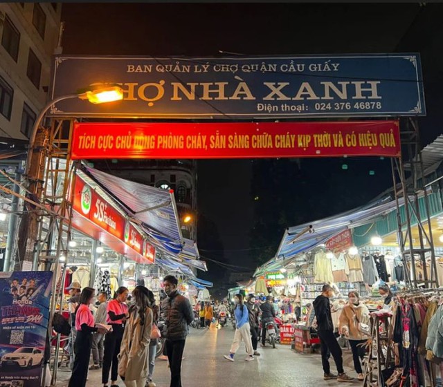 Hà Nội: Xem xét giải tỏa, di dời chợ Nhà Xanh- Ảnh 1.