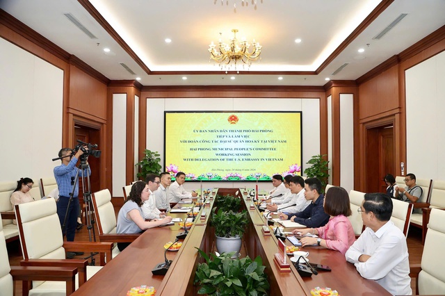Hải Phòng “trải thảm đỏ” mời các doanh nghiệp Hoa Kỳ đến hợp tác đầu tư- Ảnh 1.